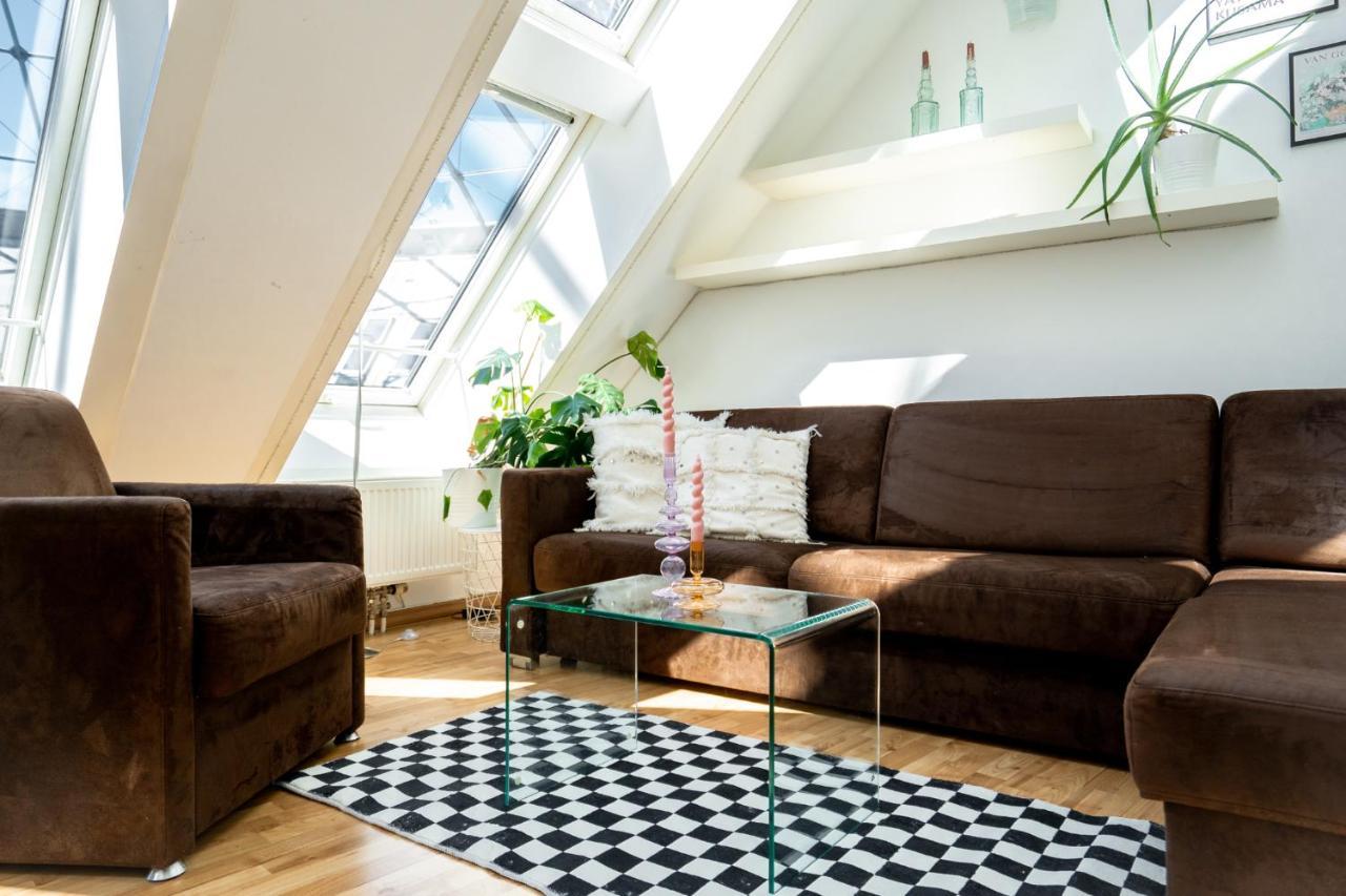 Unique Maisonette Apartment Gasometer 12Th Floor 维也纳 外观 照片